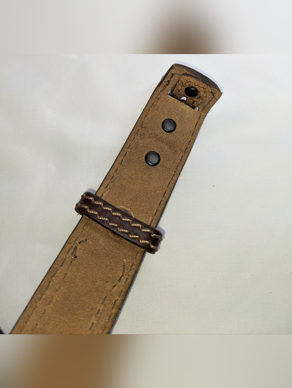 Duluth Trading Co Men's Ranger Work Belt, Style 90013, Brown Leather, Sz 40 - Picture 11 of 13